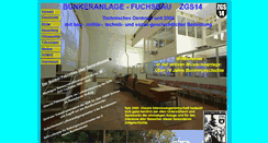 Desktop Screenshot of bunkeranlage-fuchsbau.de