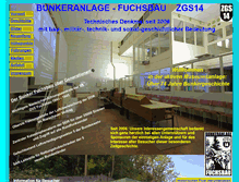 Tablet Screenshot of bunkeranlage-fuchsbau.de